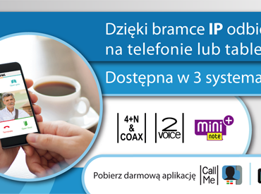 MIWIURMET: BRAMKA IP dostępna w 3 systemach