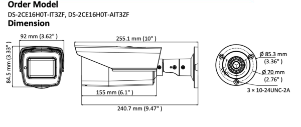 DS-2CE16H0T-IT3ZF  (2.8-12mm) - 2