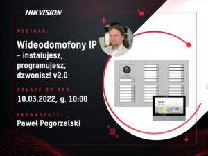 HIKVISION szkolenia online - wideodomofony Hikvision