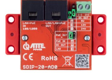 SDIP-20-AD0 nowy gigabitowy adapter PoE od ATTE