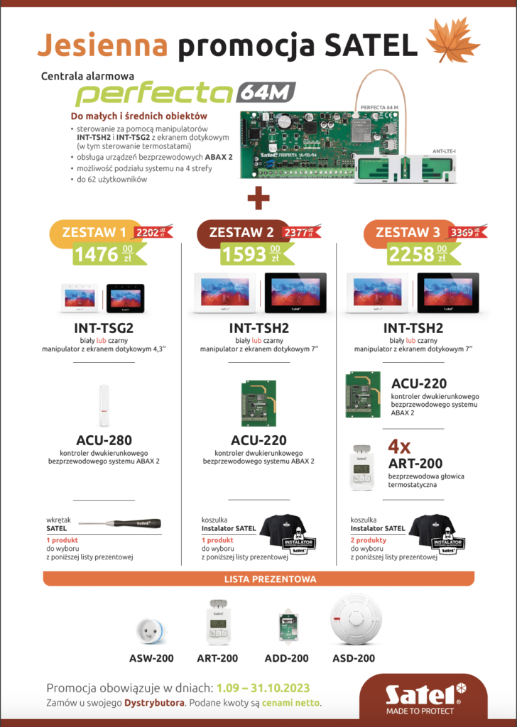 Jesienna Promocja SATEL