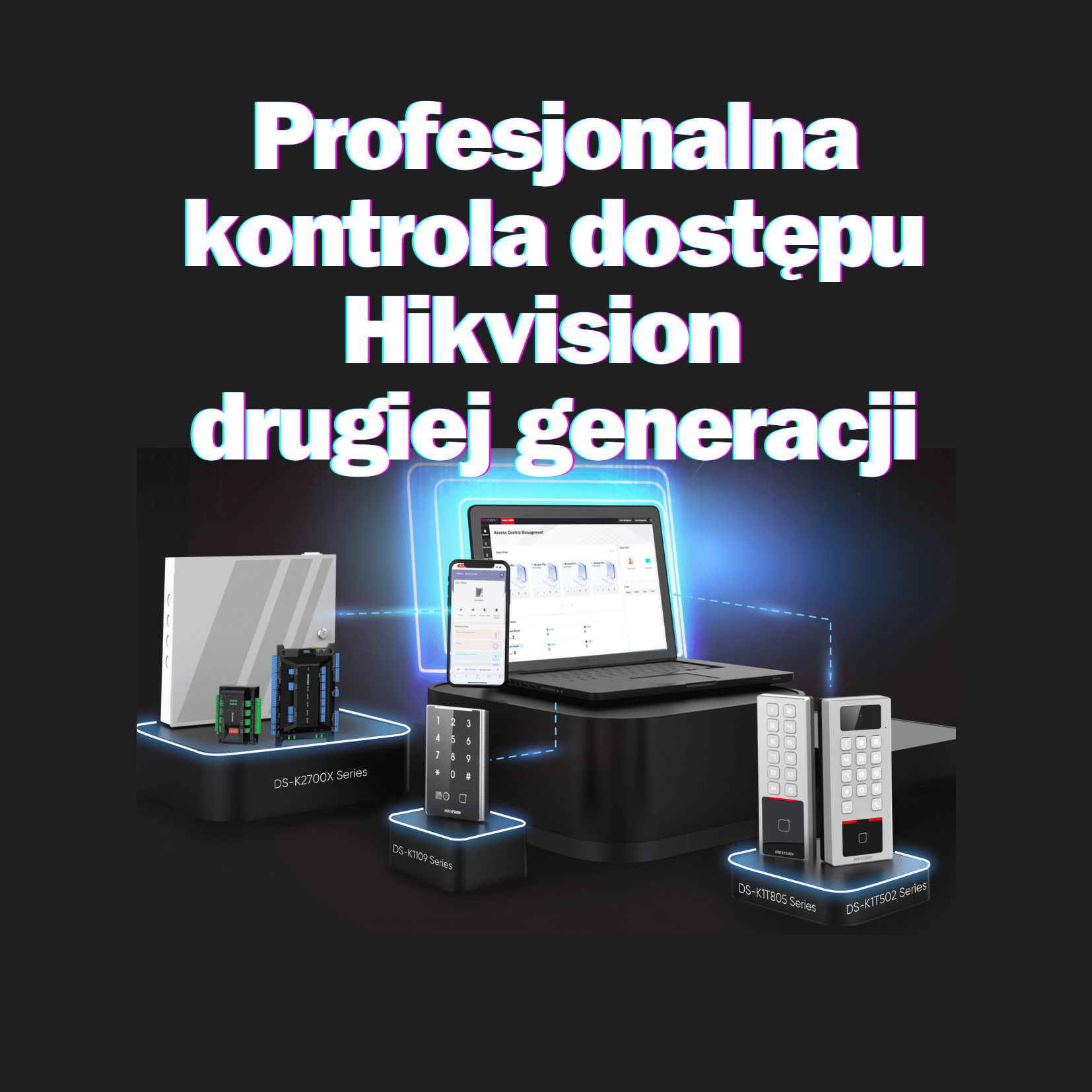 Profesjonalna kontrola dostępu Hikvision drugiej generacji