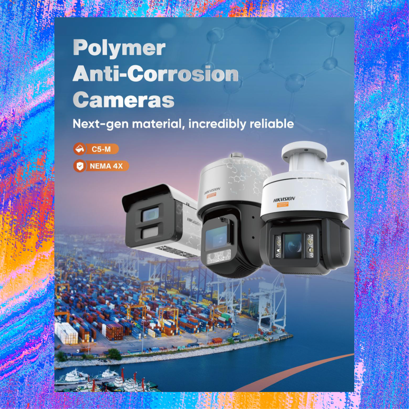 Polymerowe Kamery Antykorozyjne Hikvision