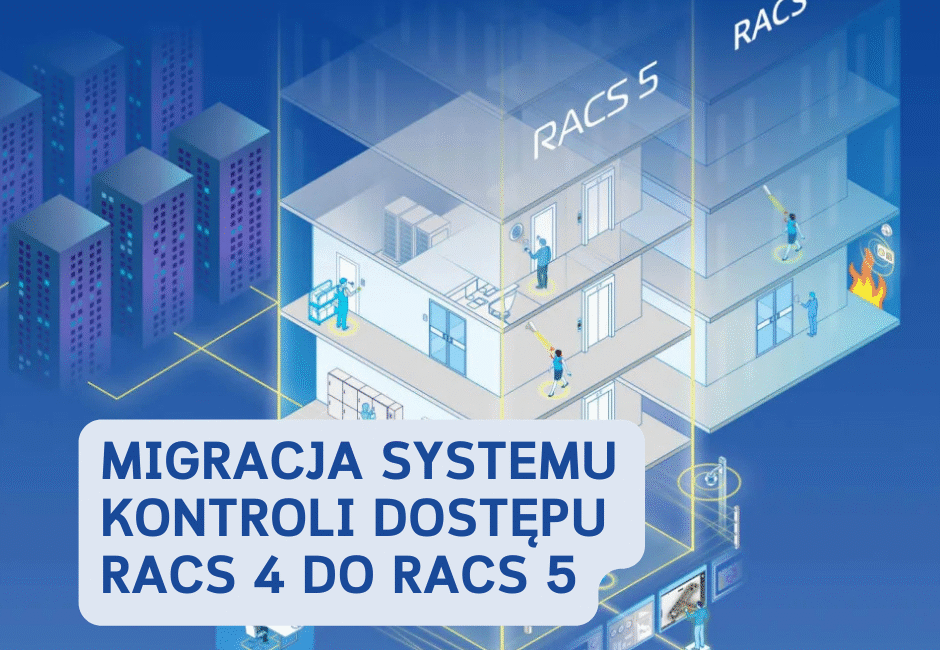 migracja systemu kontroli dostępu RACS 4 do RACS 5